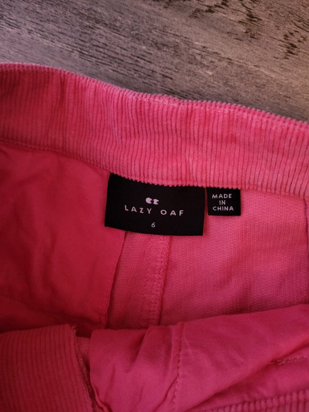 Lazy Oaf corduroy cat embroidered trousers - Picture 6 of 6